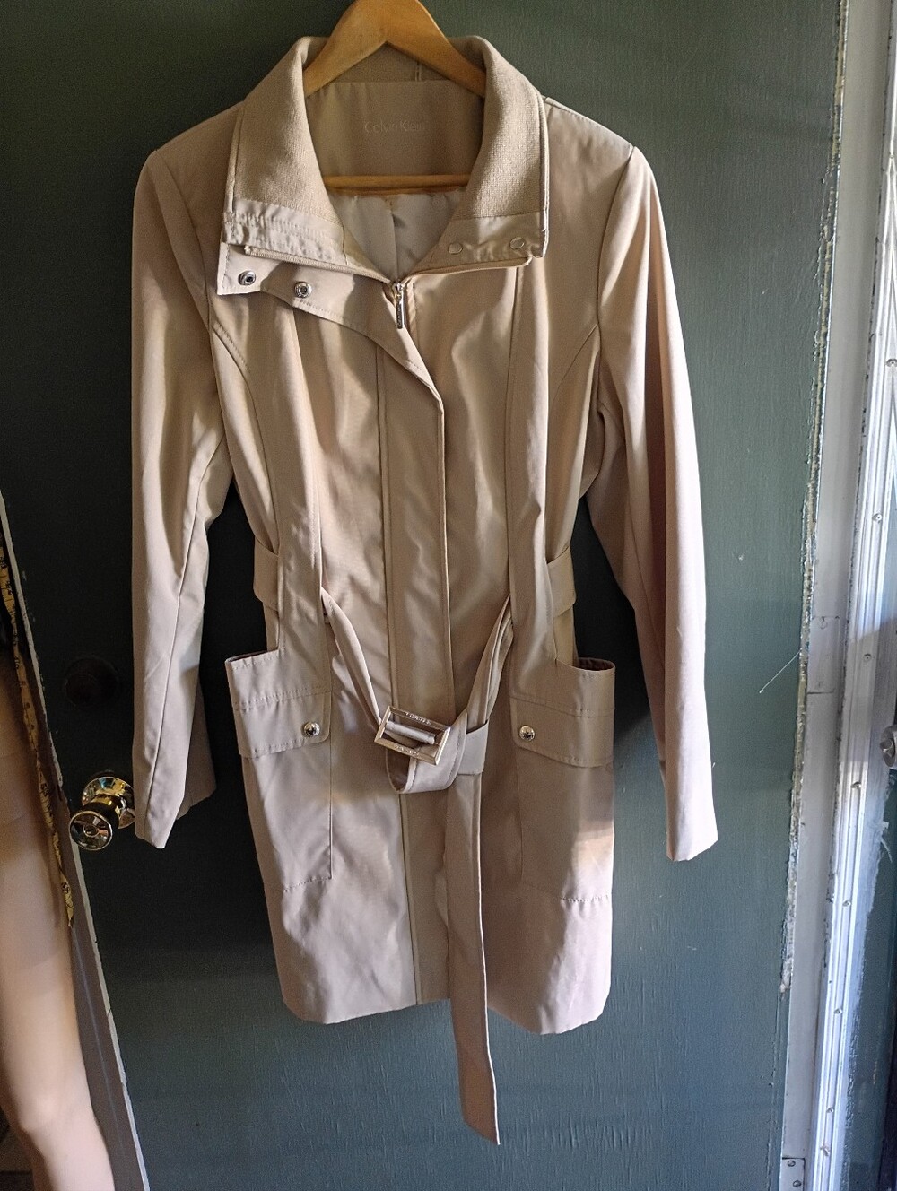Calvin Klein Trench Coat NWOT